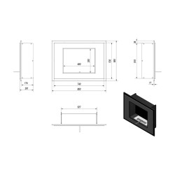 Biocamino 80cm ALFA /Alpha serie DUGEZ